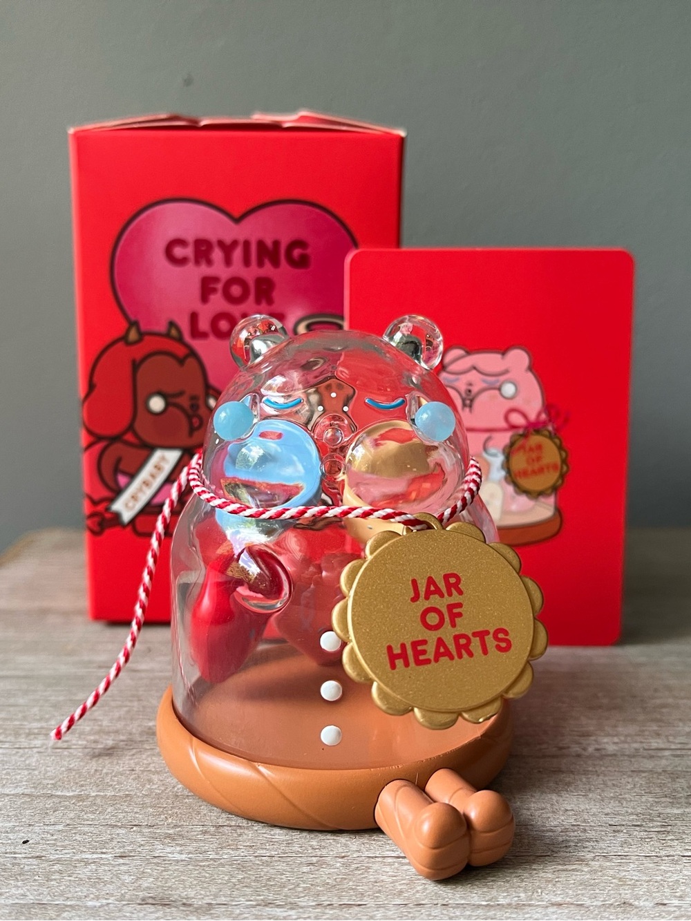 POPMART Crybaby Crying for Love Series - Jar of Hearts